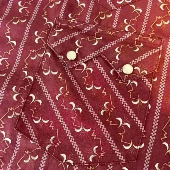 Wrangler Mens Vintage Button Down Shirt Size XXL - Picture 9 of 10